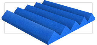4" Wedge Foam Panel