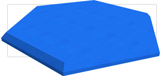 Hexagon Ceiling Treatments